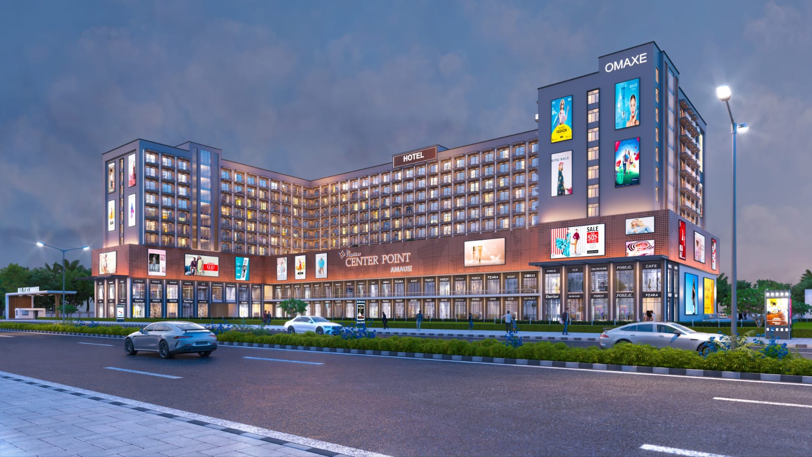 Omaxe Centre Point Amausi Hotel Suites